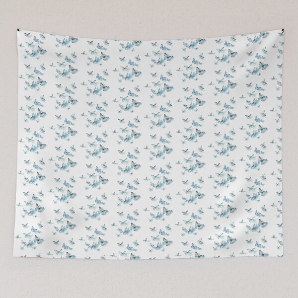 Item preview, Blue Butterfly | Elegant Nature Aesthetic Art designed and sold by Mandayartstudio.