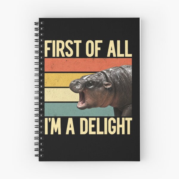 Item preview, Moo Deng First Of All I'm A Delight designed and sold by nasr-say.