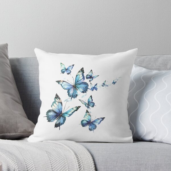 Item preview, Blue Butterfly | Elegant Nature Aesthetic Art designed and sold by Mandayartstudio.