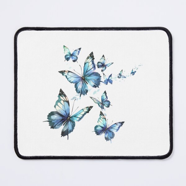 Item preview, Blue Butterfly | Elegant Nature Aesthetic Art designed and sold by Mandayartstudio.
