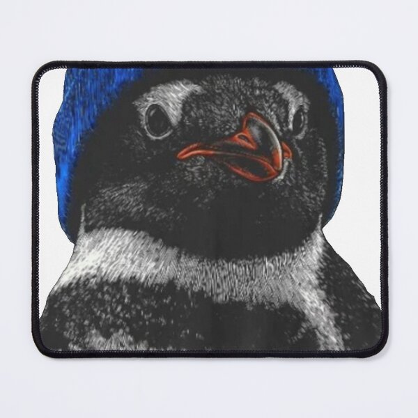 Item preview, penguin with ski hat designed and sold by PhiloDoh.