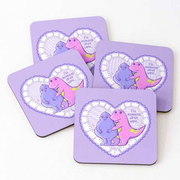 Item preview, A Barney le encanta la mueca designed and sold by shannanimals.