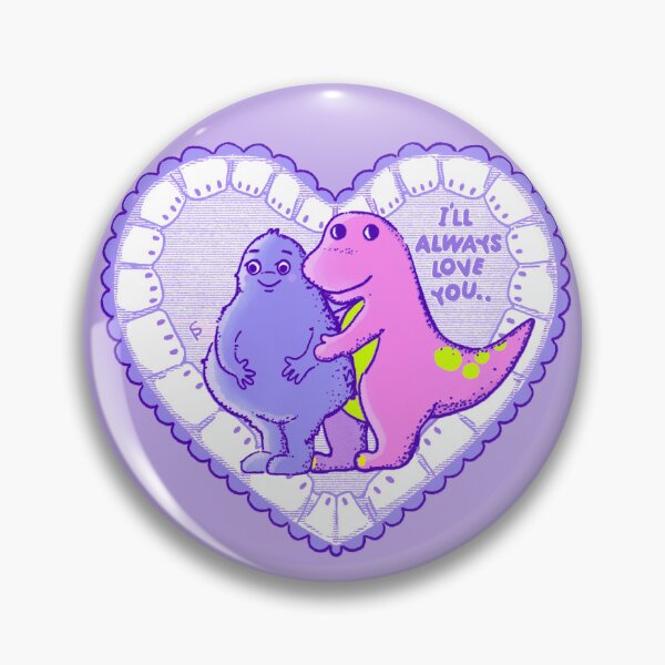 Item preview, Barney Loves Grimace  designed and sold by shannanimals.