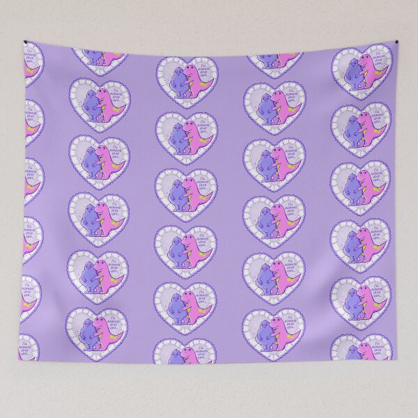Item preview, Barney Loves Grimace  designed and sold by shannanimals.