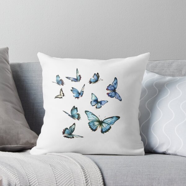 Item preview, Blue Butterfly | Elegant Nature Aesthetic Art designed and sold by Mandayartstudio.