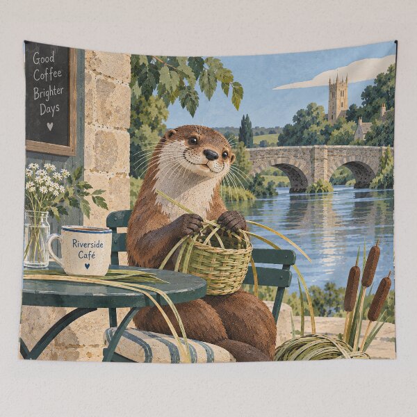 Item preview, Otter Crafternoon designed and sold by LittleDreamsCo.