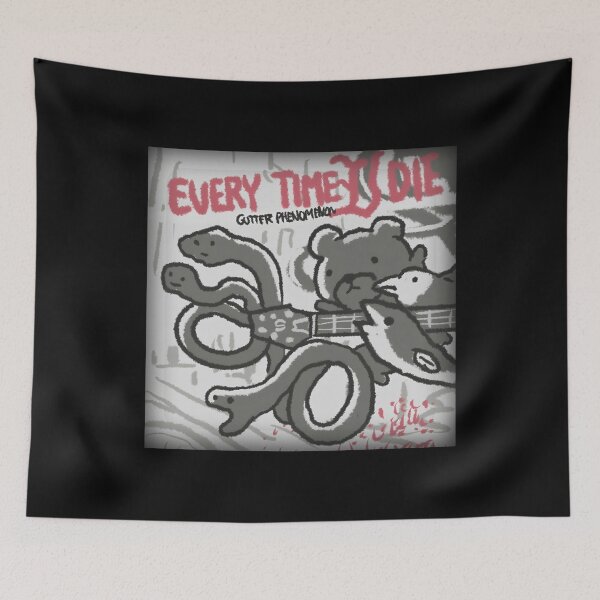 Artikelvorschau, Every Time I Die – Andrew Williams 1977–2026 – Every Time I Die – Every Time I Die Logo – Every Time I Die Gutter Phenomenon entworfen und verkauft von ColinPadeRE.