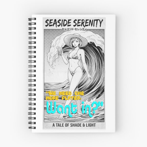 Item preview, Beautiful girl playing frisbee in summer, manga style.  designed and sold by UrbanTRIP.