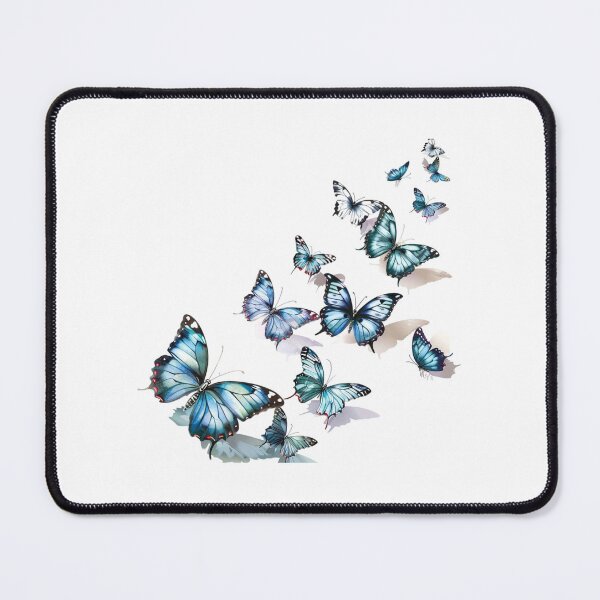 Item preview, Blue Butterfly | Elegant Nature Aesthetic Art designed and sold by Mandayartstudio.