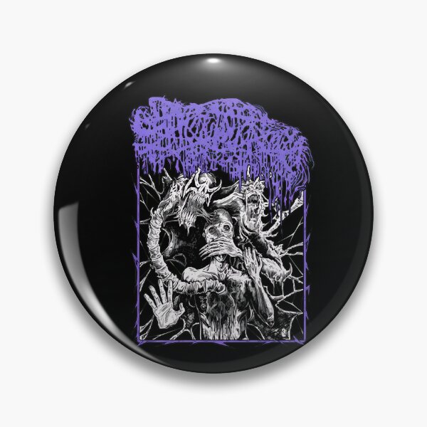 Item preview, Despair Demons Cover Art Metal Illustration designed and sold by FrogBox-Studio.