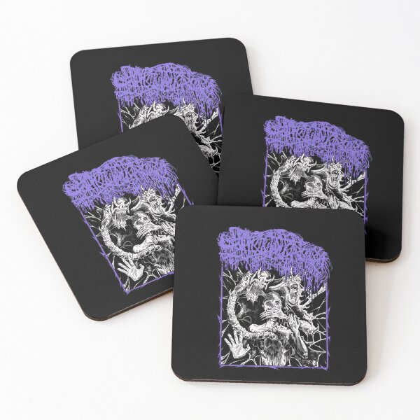 Item preview, Despair Demons Cover Art Metal Illustration designed and sold by FrogBox-Studio.