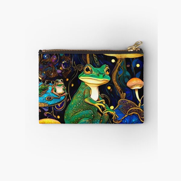 Item preview, Psychedelic Mushrooms and Frogs  designed and sold by TheDarkWardrobe.
