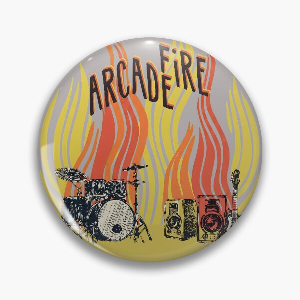 Item preview, Arcade Fire Drums Guitar Flame Design-50 designed and sold by Kristihmidt.