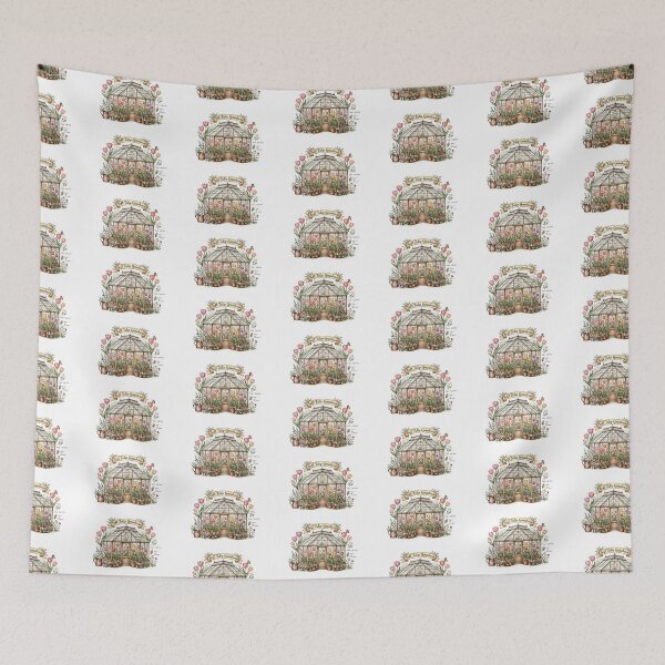 Item preview, Soft Tulip Greenhouse Flower Sticker designed and sold by FineLineBotanical .