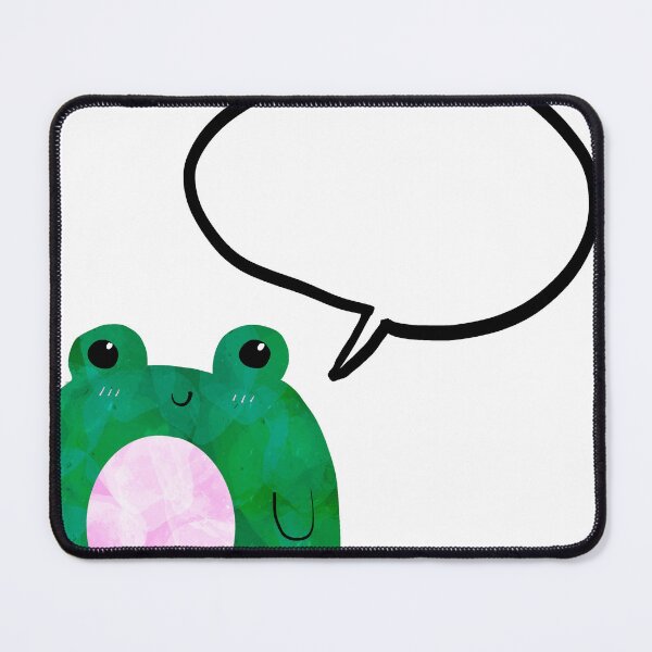 Item preview, Speech Bubble Froggy designed and sold by Clover Crow.
