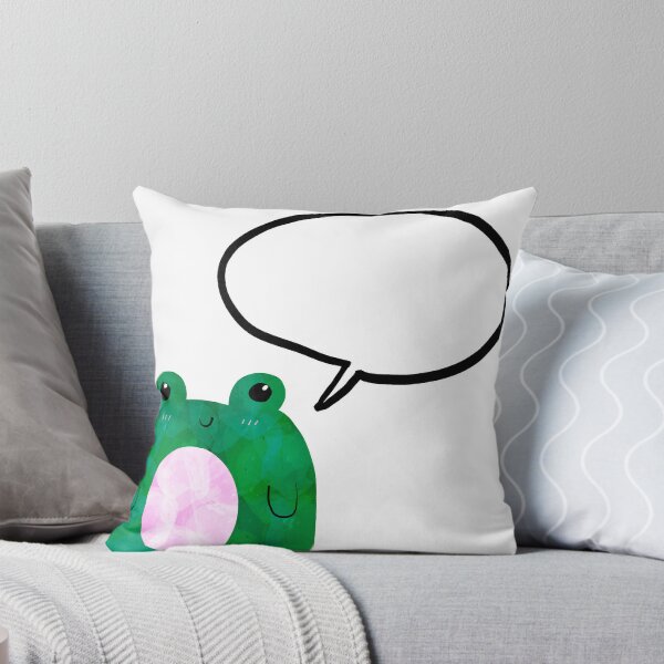 Item preview, Speech Bubble Froggy designed and sold by Clover Crow.