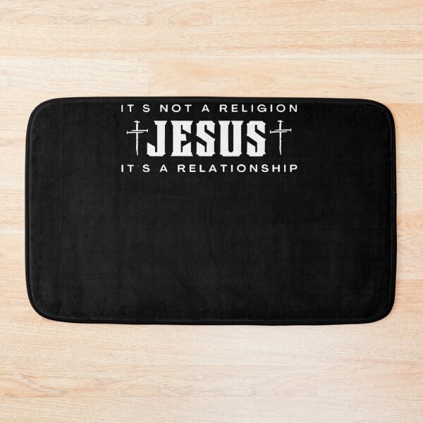 Item preview, Jesus Not A Religion It's A Relationship Christian Quote designed and sold by PeggyGilligan.