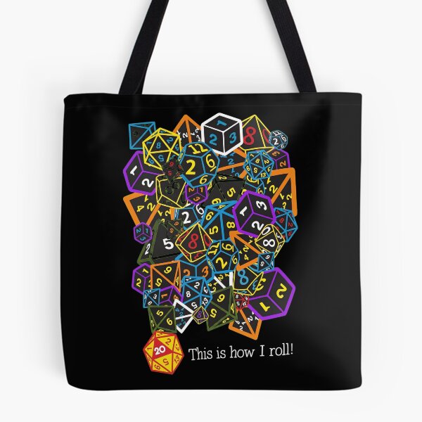 Item preview, Dice Pile Chaotic Roll Pun  designed and sold by FrogBox-Studio.