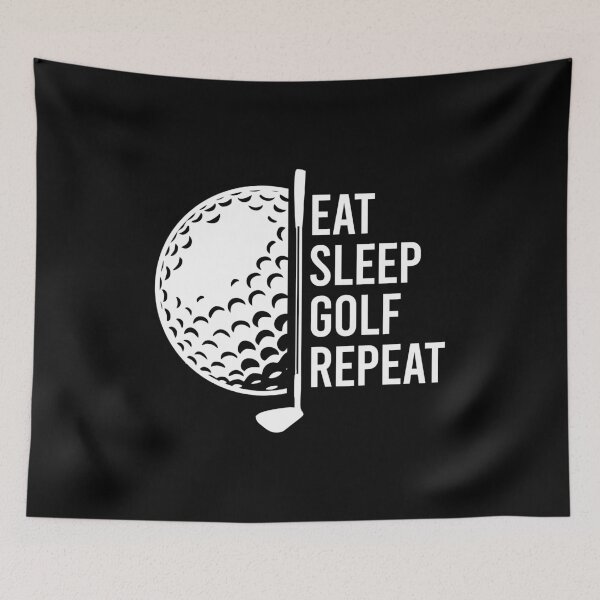 Item preview, Eat Sleep Golf Repeat - Funny Golfer Gift designed and sold by chatrinemelca.