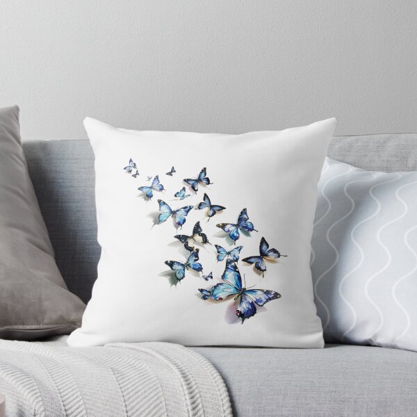 Item preview, Blue Butterfly | Elegant Nature Aesthetic Art designed and sold by Mandayartstudio.