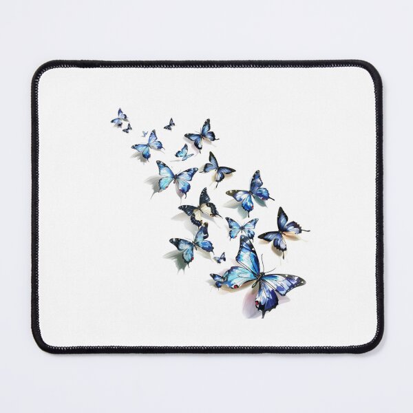 Item preview, Blue Butterfly | Elegant Nature Aesthetic Art designed and sold by Mandayartstudio.