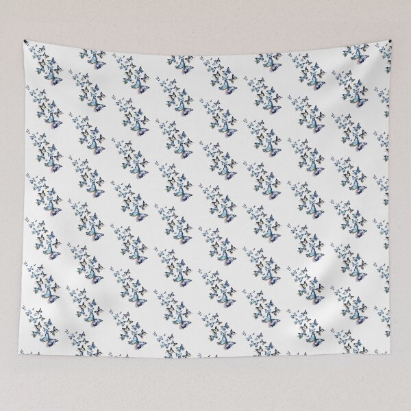 Item preview, Blue Butterfly | Elegant Nature Aesthetic Art designed and sold by Mandayartstudio.