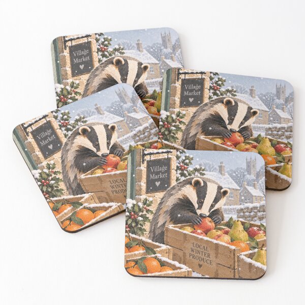 Item preview, Market Badger designed and sold by LittleDreamsCo.