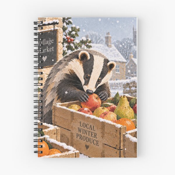 Item preview, Market Badger designed and sold by LittleDreamsCo.