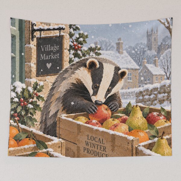 Item preview, Market Badger designed and sold by LittleDreamsCo.