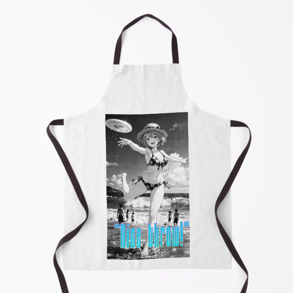 Item preview, Beautiful girl playing frisbee in summer, manga style. #6 designed and sold by UrbanTRIP.