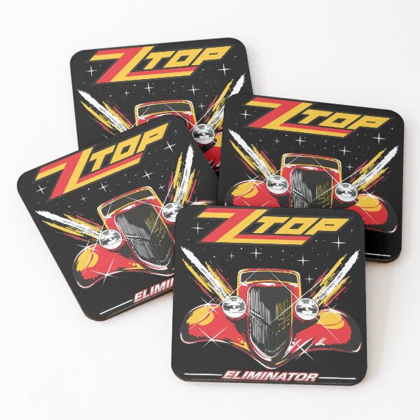 Item preview, Retro Red Hot Rod Rock Band Eliminator Design designed and sold by JorgeWisozk.