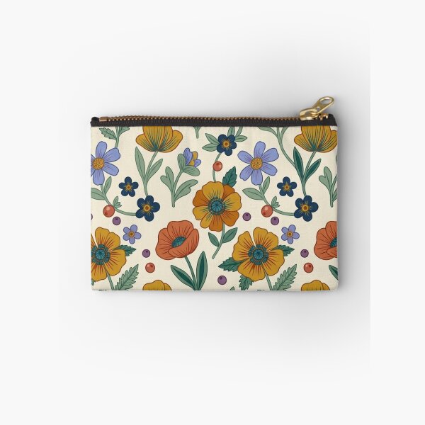 Item preview, Vintage Retro Botanical Floral Pattern designed and sold by ShivCraftStudio.