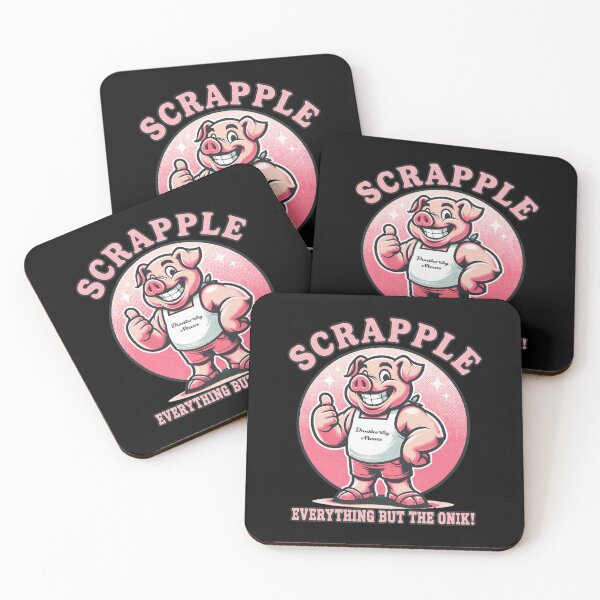 Item preview, SCRAPPLE Everything But The Onik Retro Pig designed and sold by CraigSmith43.