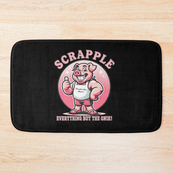 Item preview, SCRAPPLE Everything But The Onik Retro Pig  designed and sold by CraigSmith43.