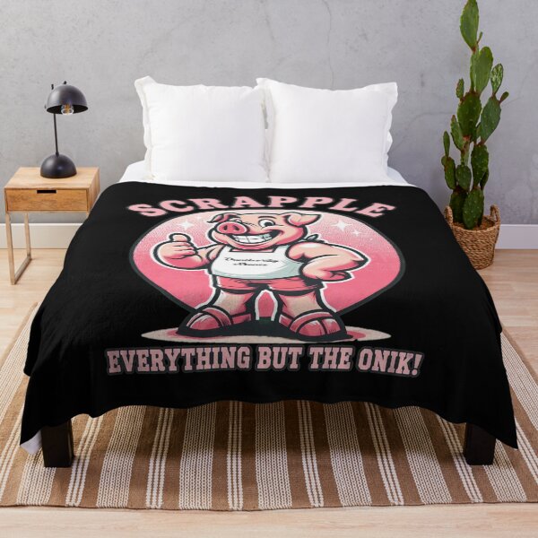 Item preview, SCRAPPLE Everything But The Onik Retro Pig designed and sold by CraigSmith43.