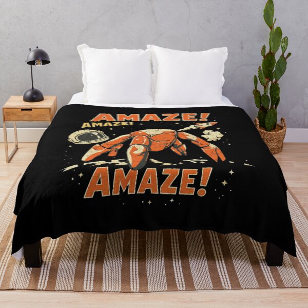Item preview, Amaze Hermit Crab Space Retro Vintage Rocket designed and sold by auGotchy18.