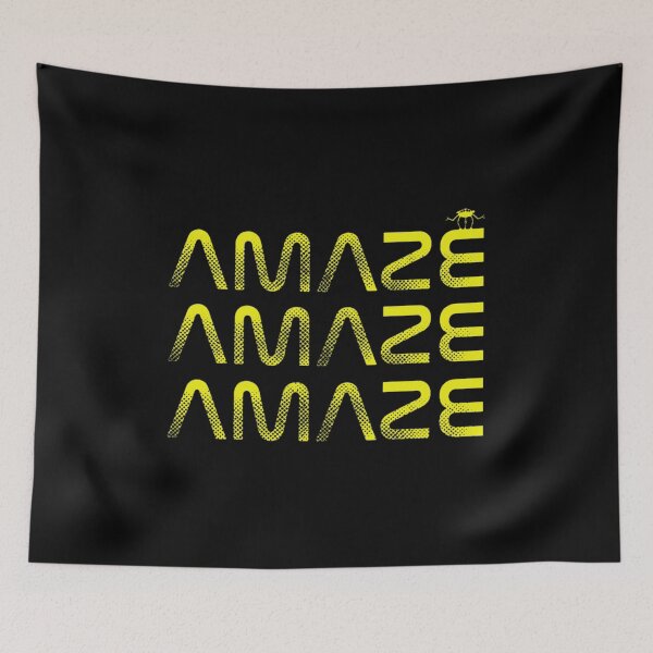Item preview, Bold Yellow AMAZE Graphic  designed and sold by Corolla19.