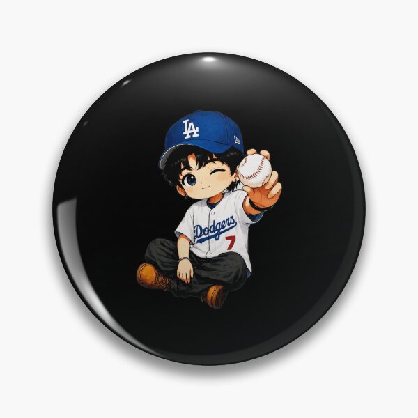 Item preview, Anime Baseball Player Cute Winking Character designed and sold by siakupstas.