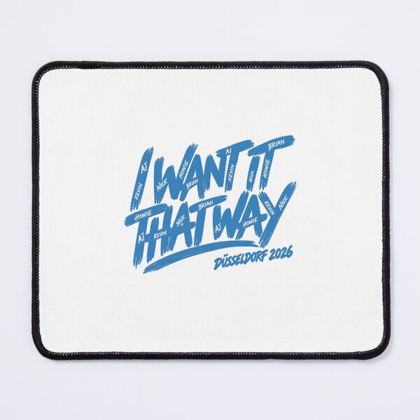 Item preview, I want it that way Backstreet MillenniumTour– Homecoming Düsseldorf 2026 designed and sold by jentochicken.