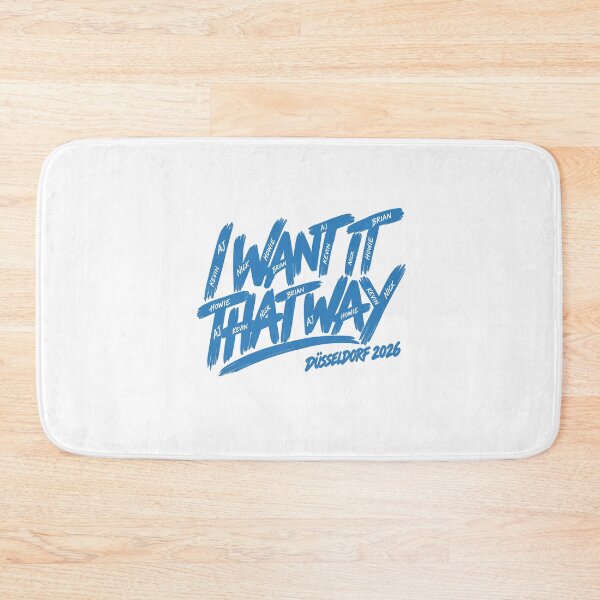 Item preview, I want it that way Backstreet MillenniumTour– Homecoming Düsseldorf 2026 designed and sold by jentochicken.