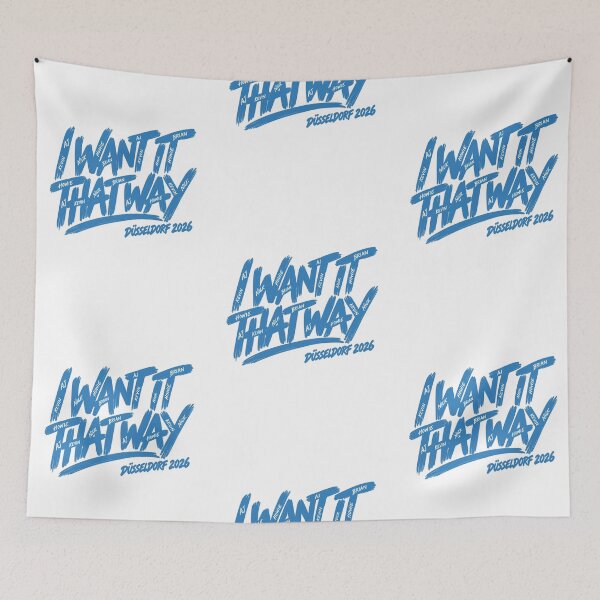 Item preview, I want it that way Backstreet MillenniumTour– Homecoming Düsseldorf 2026 designed and sold by jentochicken.