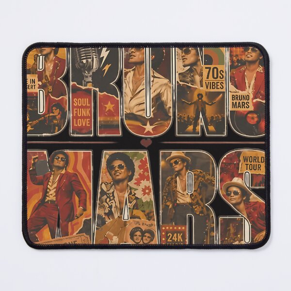 Item preview, Bruno Mars Tour 2026 Romantic Tour Concert Bruno Mars designed and sold by MelissaJamison8.