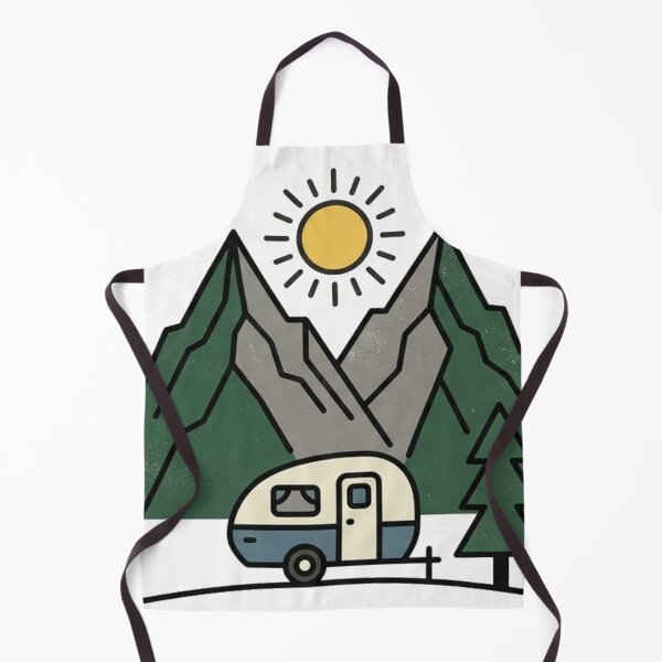 Item preview, Mountain Road Trip – Vintage Camper designed and sold by meghnad.