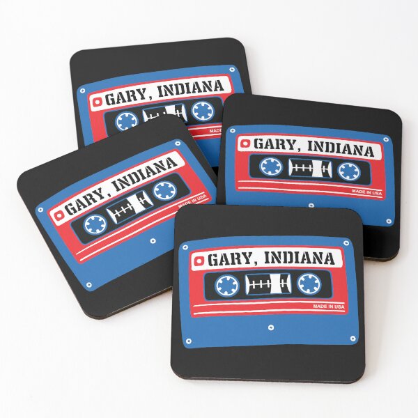 Item preview, Gary Indiana Retro Cassette Tape Design designed and sold by JorgeWisozk.