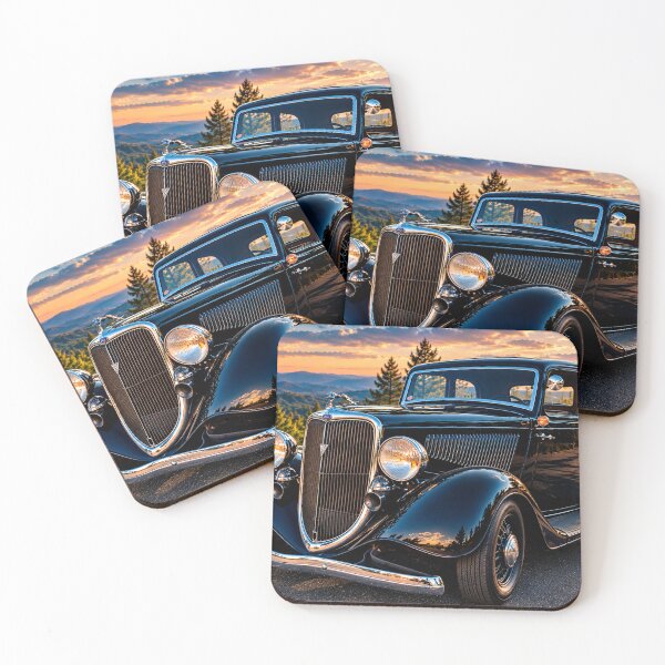 Item preview, 1934 Ford V8 Model 40 – Classic American Automotive Art designed and sold by REVOLVE ART 67.