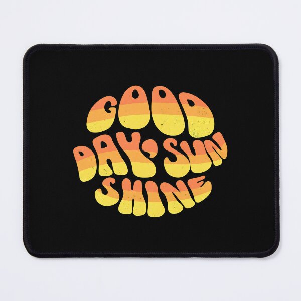 Item preview, Retro Groovy Good Day Sunshine Wavy Text Art designed and sold by JorgeWisozk.