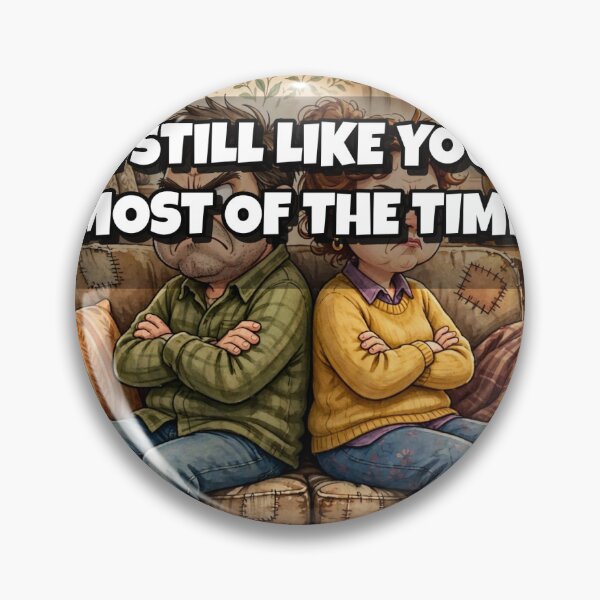 Item preview, I Still Like You Most Of The Time Funny Anniversary Card designed and sold by Remy's Golden Goods.