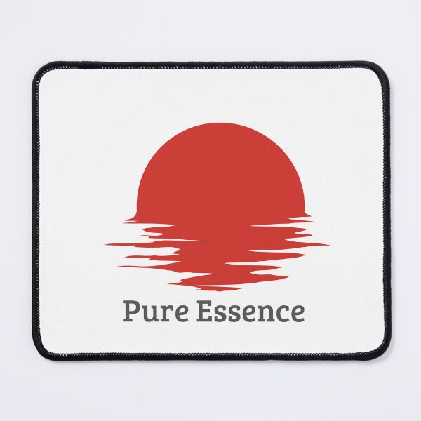 Item preview, Minimalist Red Sun Ocean Waves designed and sold by RRzShop.