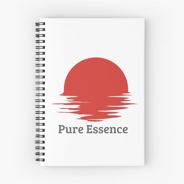 Item preview, Minimalist Red Sun Ocean Waves designed and sold by RRzShop.