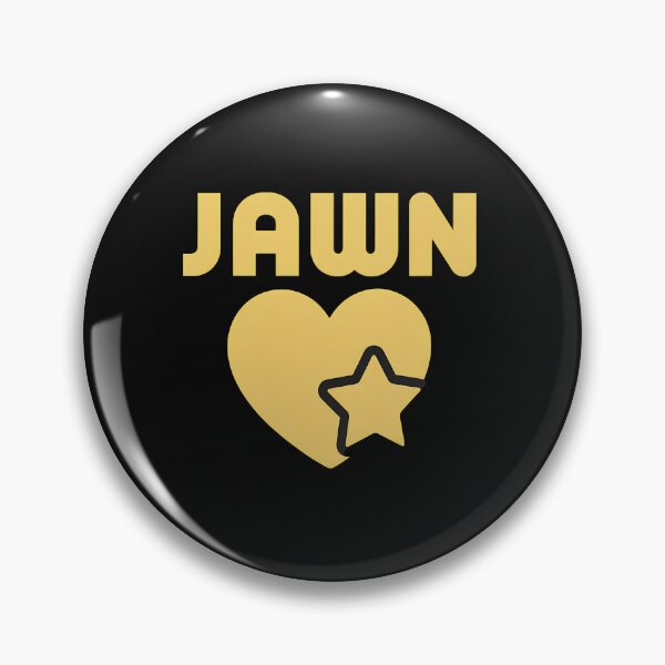 Item preview, JAWN Heart Star  Gold Black designed and sold by CraigSmith43.